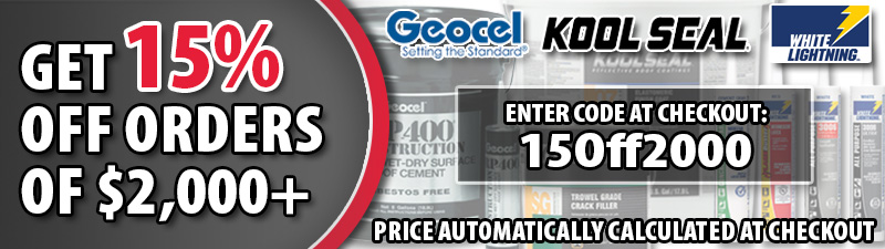 Geocel Koolseal Whitelightning Bulk Order