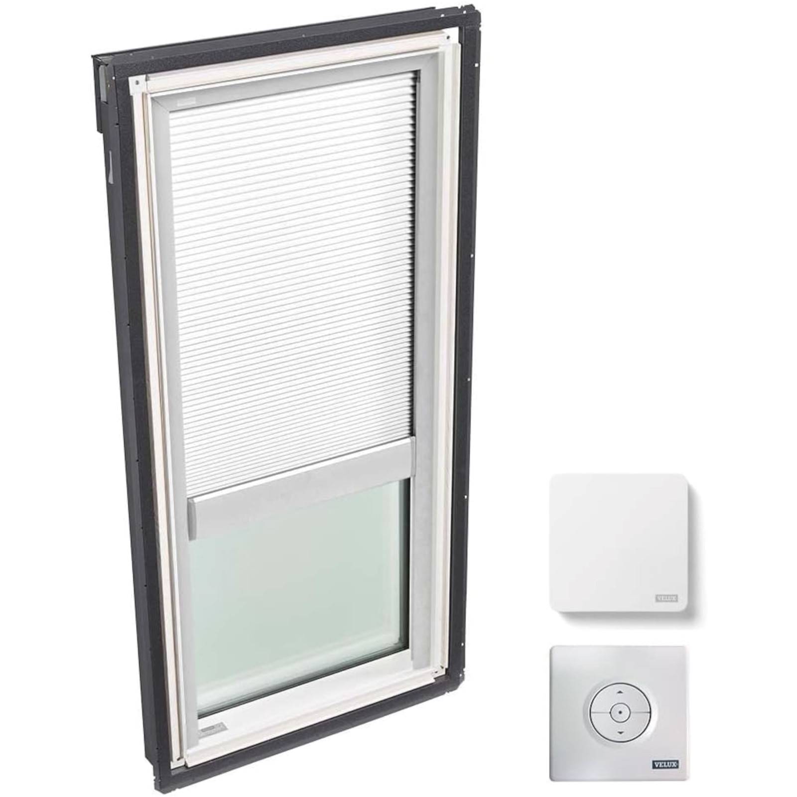 Velux C06 FS2004 Lami Solar DBL Pleat Blind-White