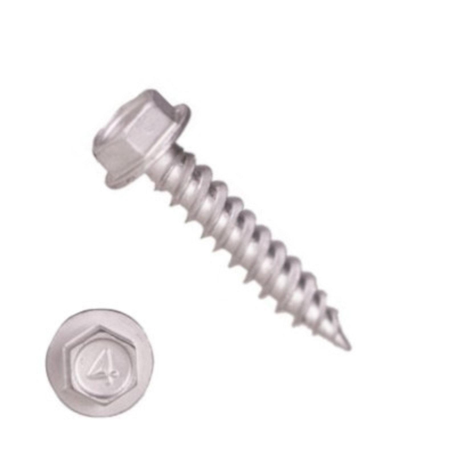 Scrooscoop Fastener 8 X 1/2 Inch Self-Piercing 1/4 Inch Stainless Steel Screws