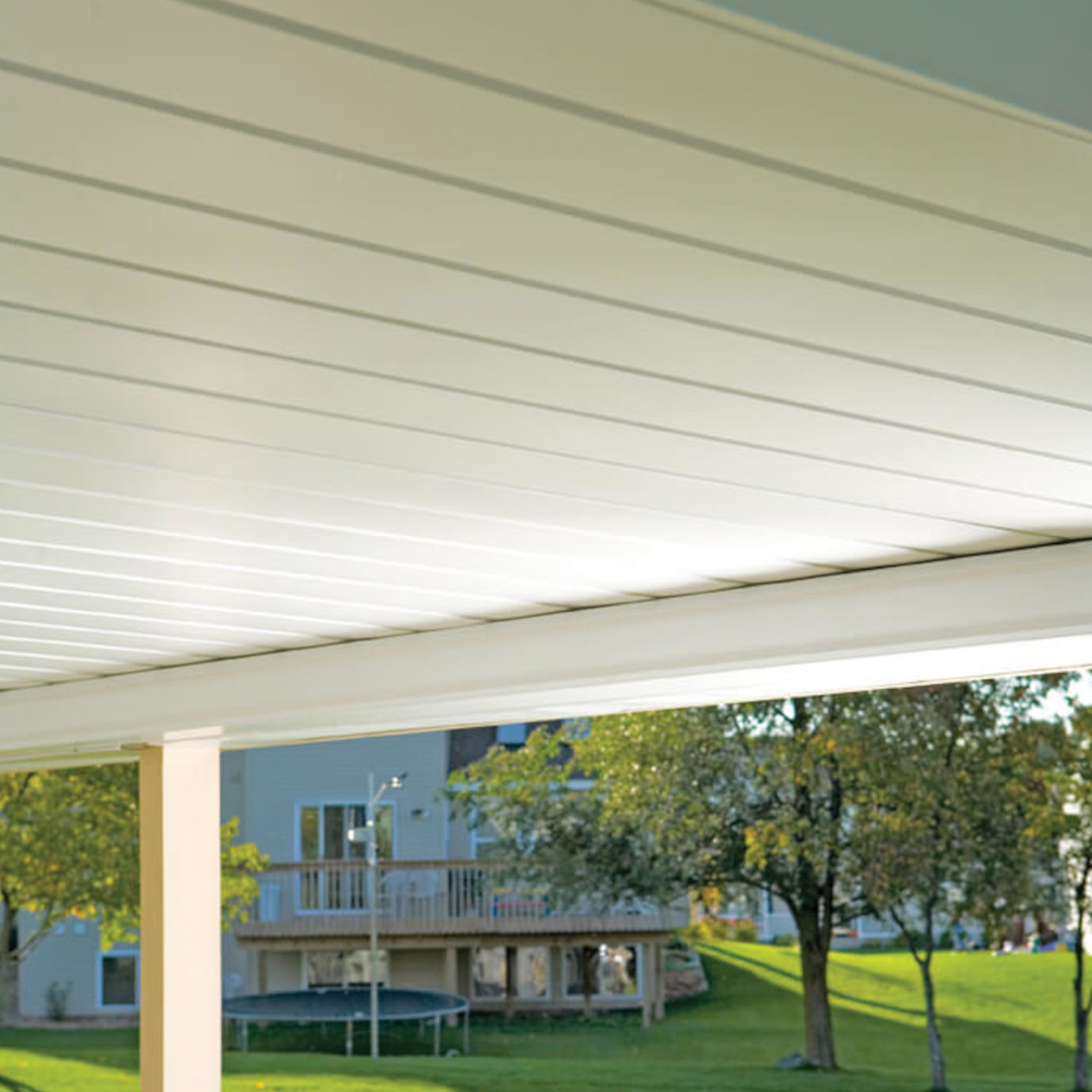 Quality Edge Inside Out White Underdecking Panels