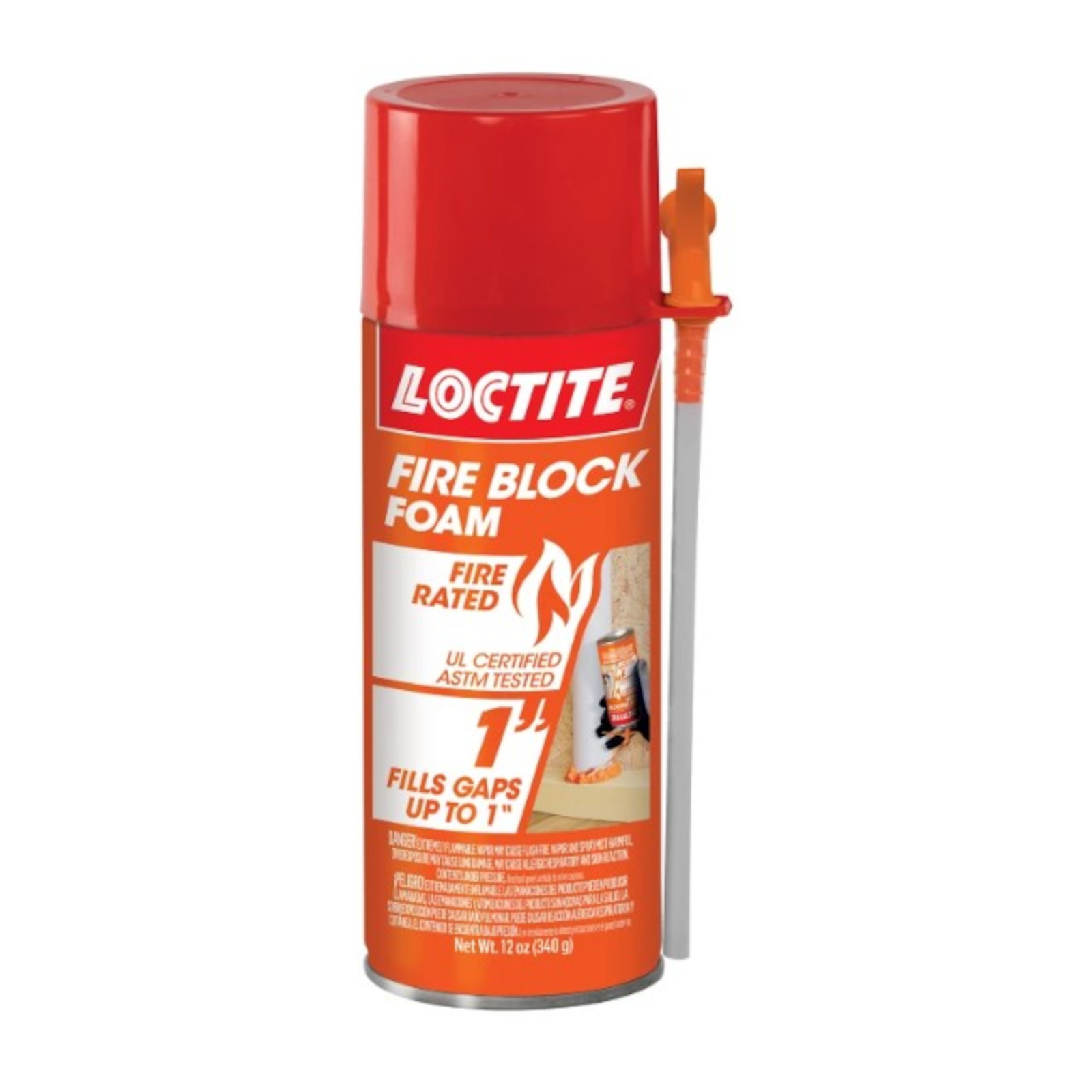 Loctite Fire Block Foam Straw