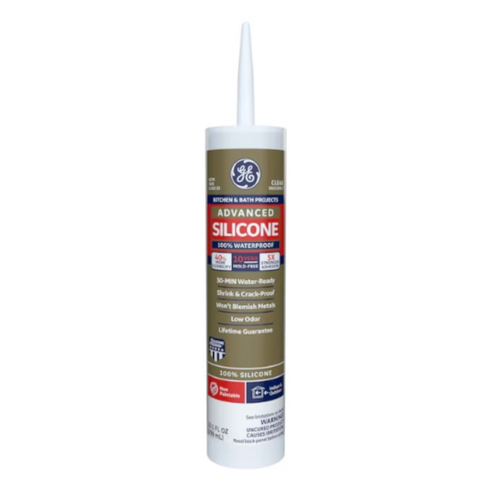 GE Silicone 2 Advanced Kitchen & Bath Sealant