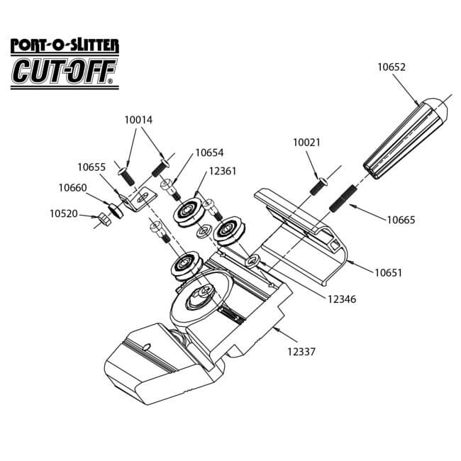 Tapco Port-O-Slitter Cut-Off Replacement Parts