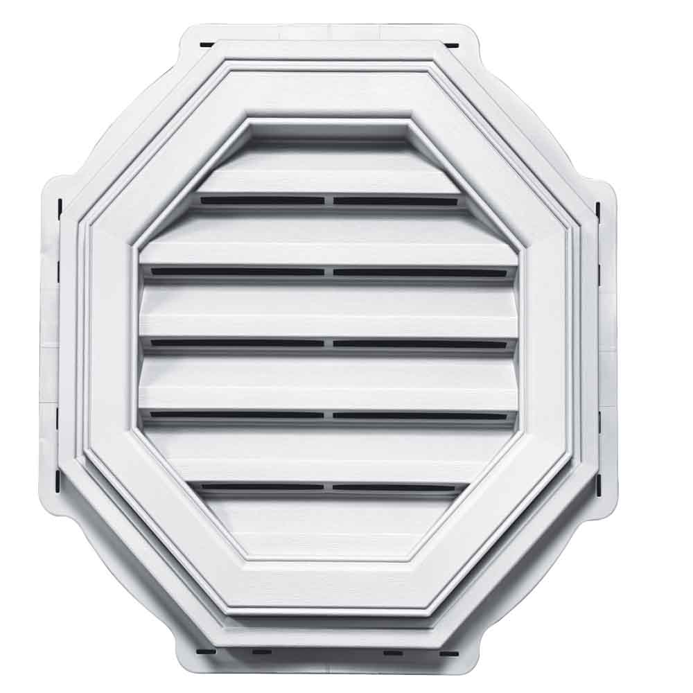 Mid America Octagon Vinyl Gable Vents