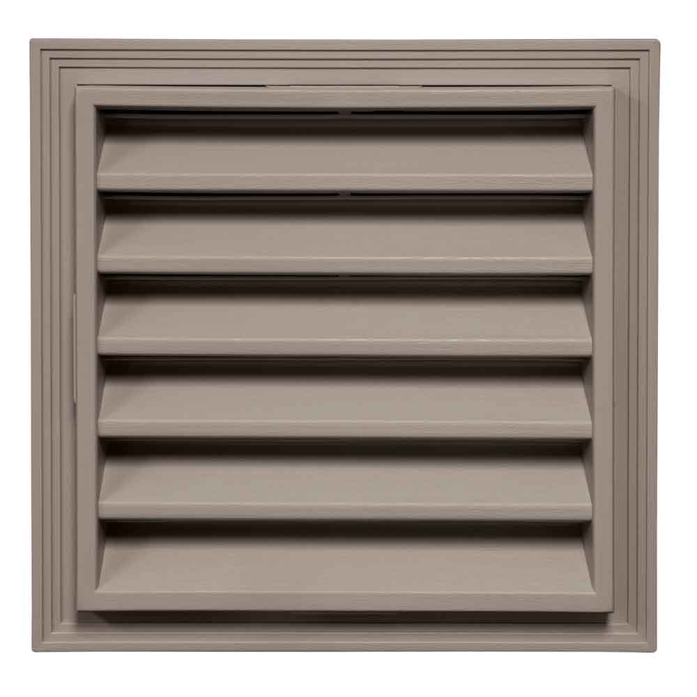 Mid America 12in. Square Vinyl Gable Vents