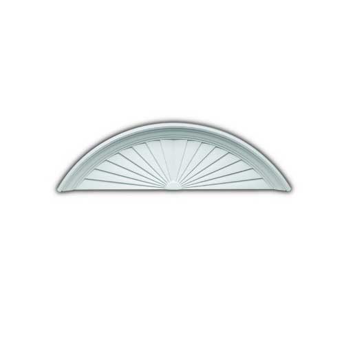 Fypon Polyurethane Sunburst Pediment