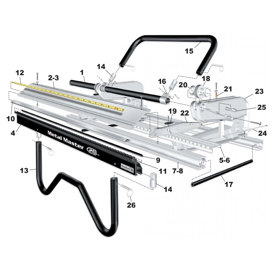 Van Mark Metal Master 20 Parts