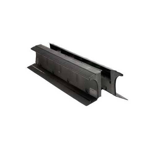 Lomanco 4 ft. Plastic Ridge Vent for Tile Roofs