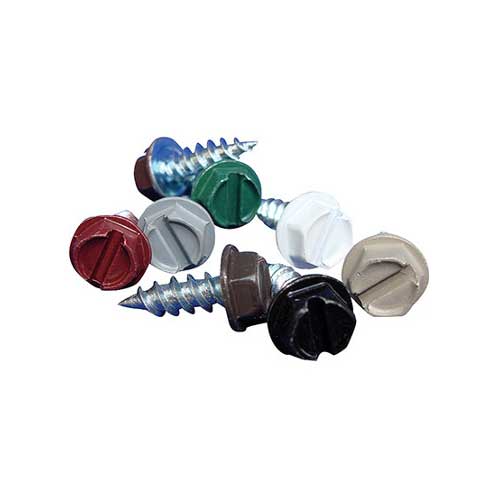 US Aluminum #8 x 1/2" Painted Screws