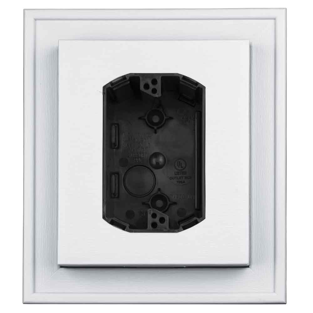 Mid America Vinyl Electrical Mounting Block