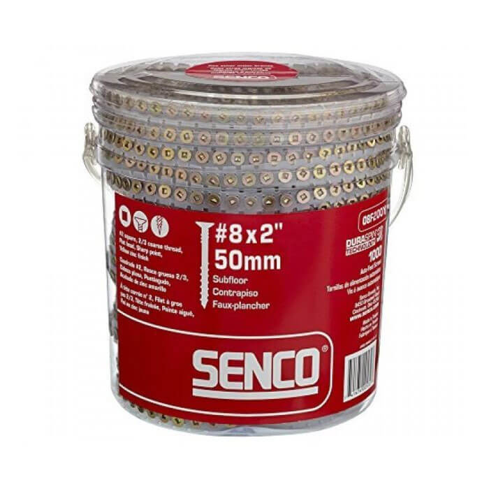 Senco 2" Sub-Floor Yellow Zinc Screws