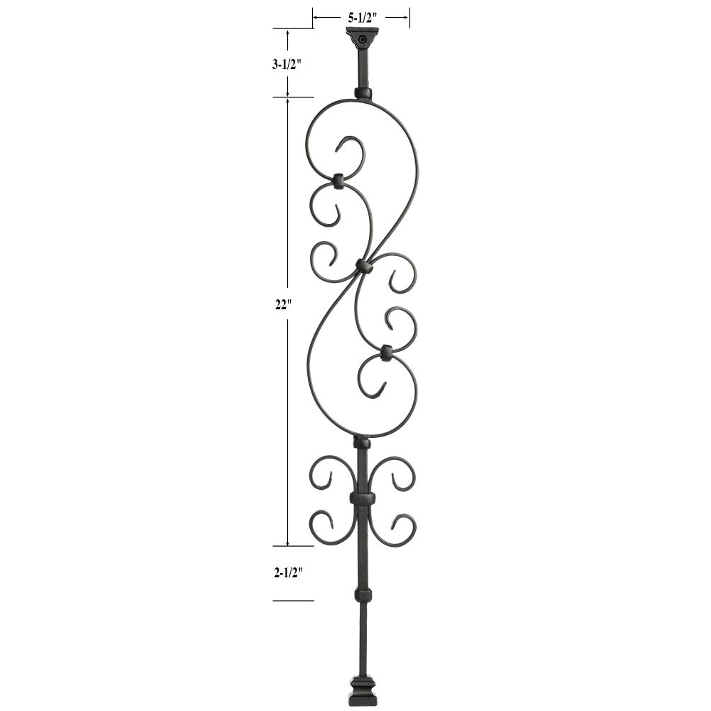 Carolina Stair Supply Ole Iron Slide Balusters