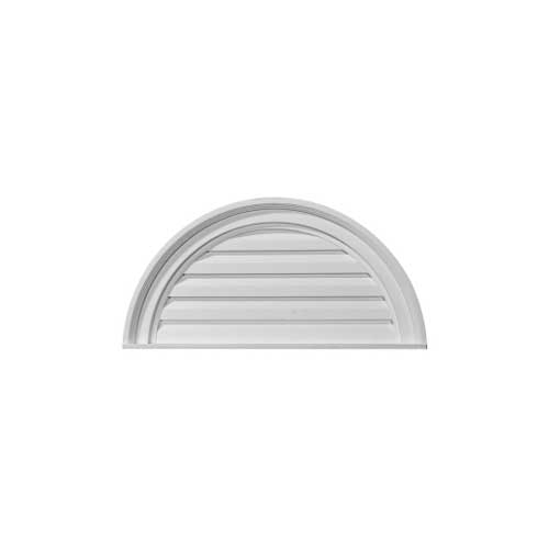 Ekena Millwork Half Round Gable Vent Louver