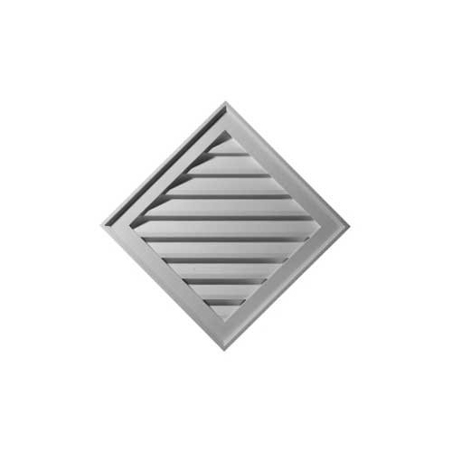 Ekena Millwork Diamond Gable Vent Louver