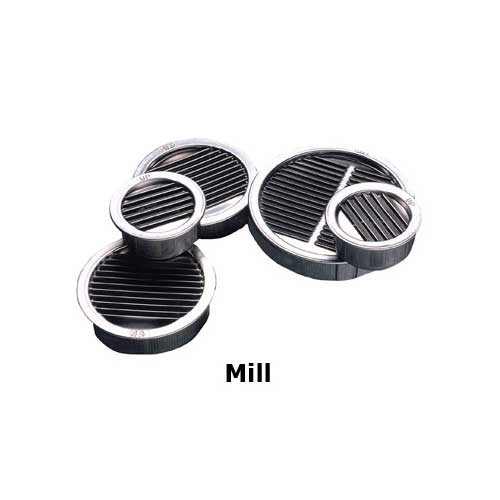 Air Vent Mini Louvers Mill Finish