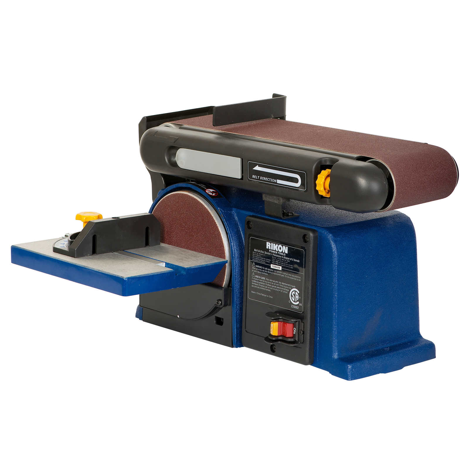 Rikon 1/2HP 4in. x 36in. Belt Sander with 6in. Disc