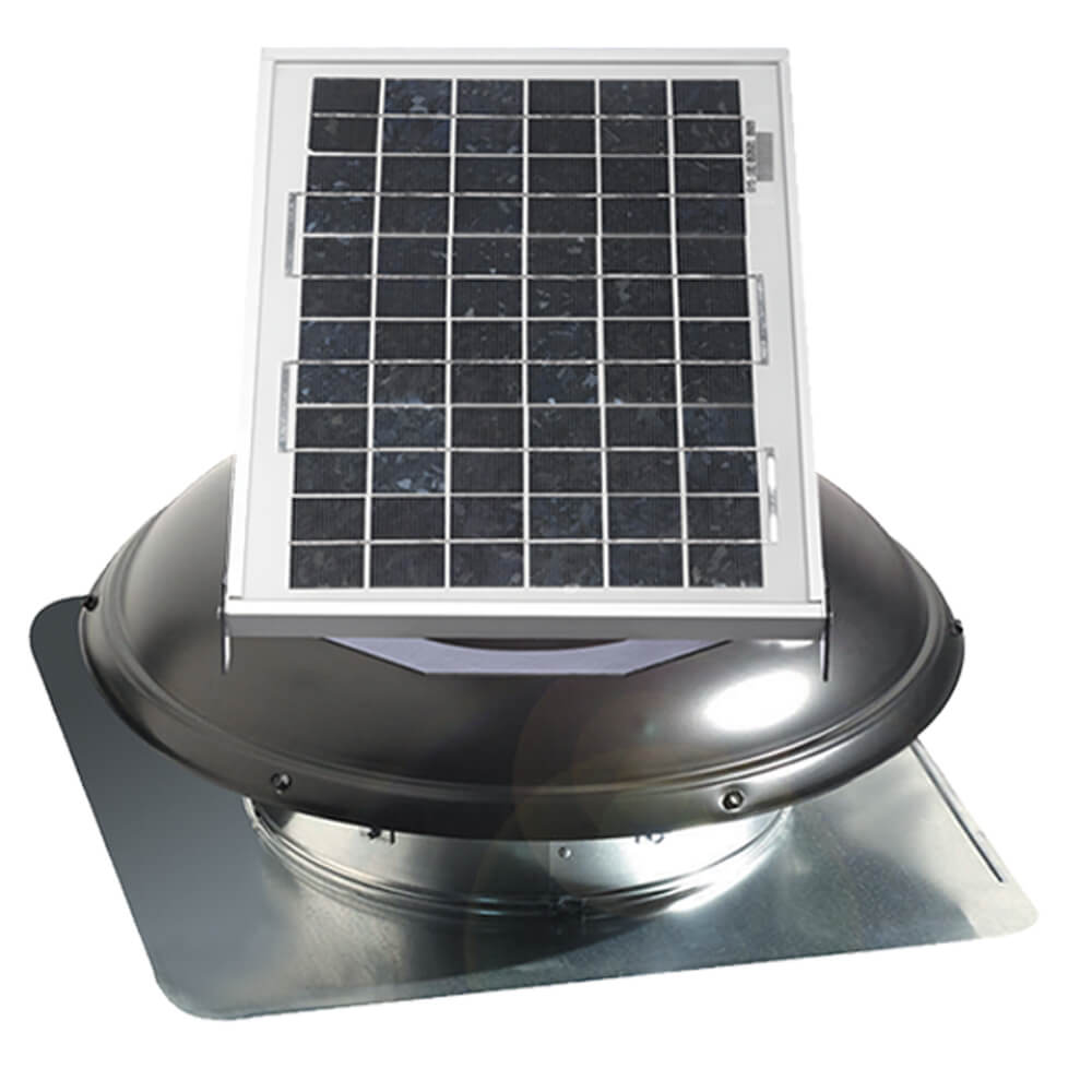 Air Vent Roof Mount Solar Attic Vent - 800 CFM