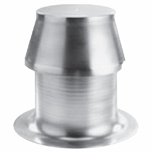 Marathon Aluminum Extra Height (EH) Medium Capacity (MC) One Way Vent 6"