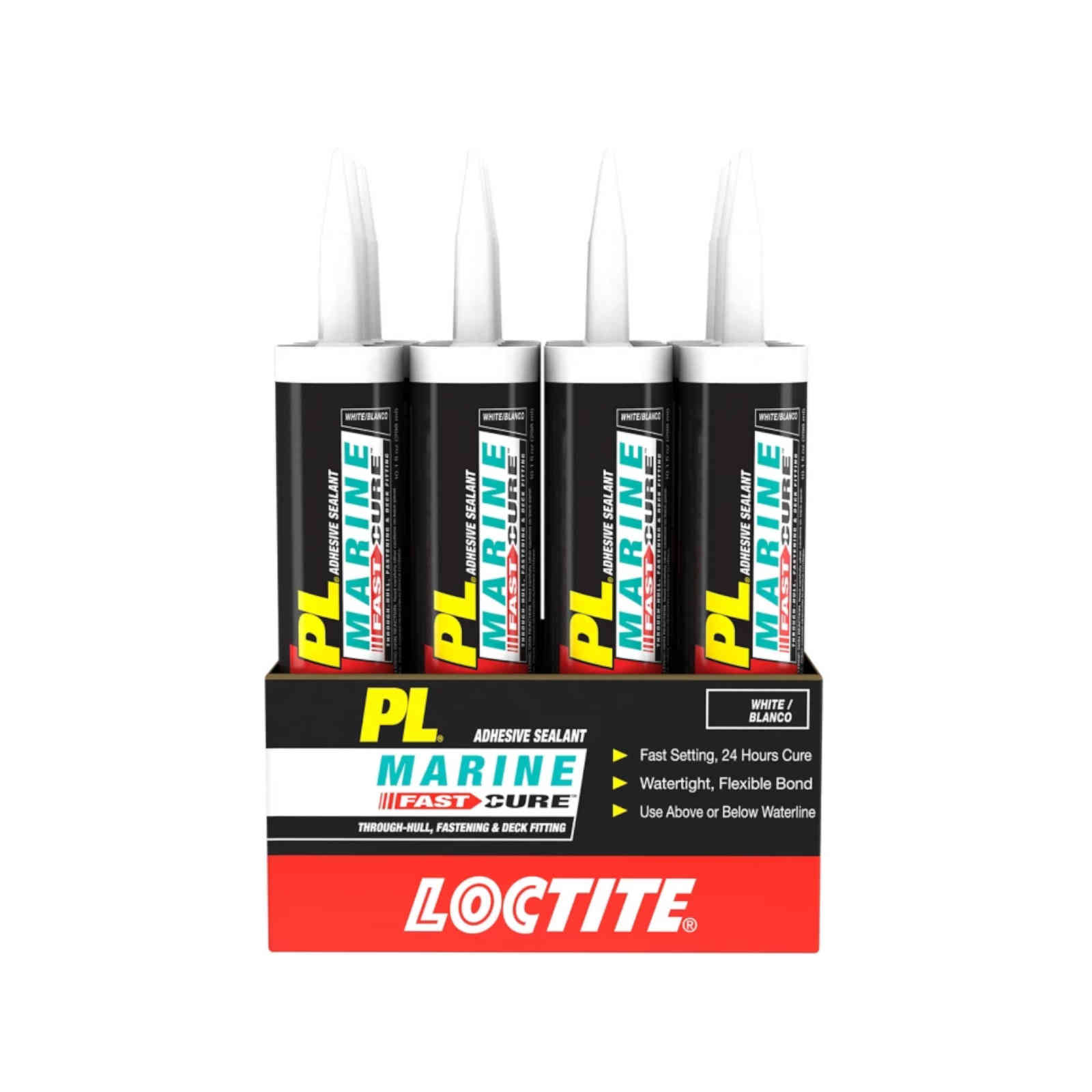 Loctite PL Marine Fast Cure Adhesive Sealant (Carton of 12)