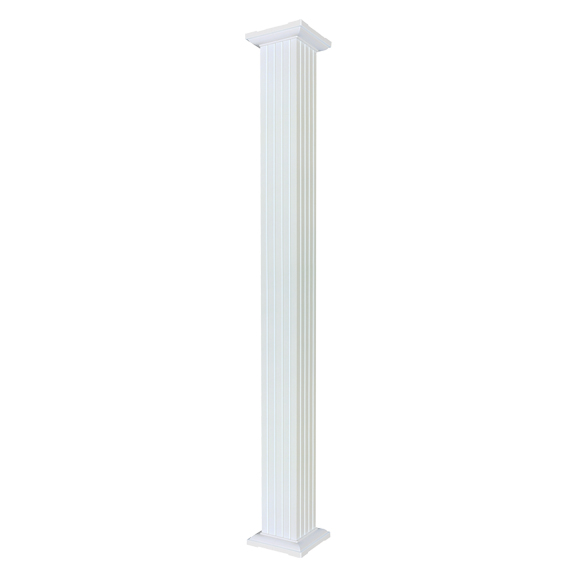 Superior Aluminum Square Fluted Column