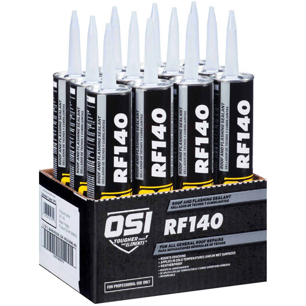 OSI RF140 Black Magic Roofing & Flashing Sealant