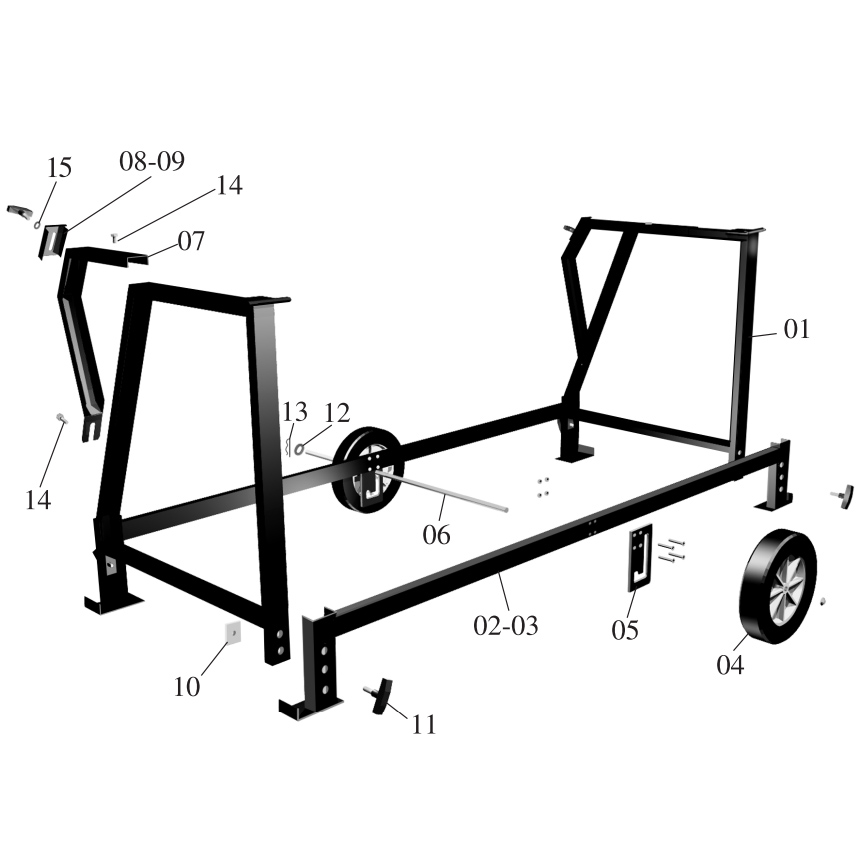 Van Mark UniStand EZ-Go Replacement Parts