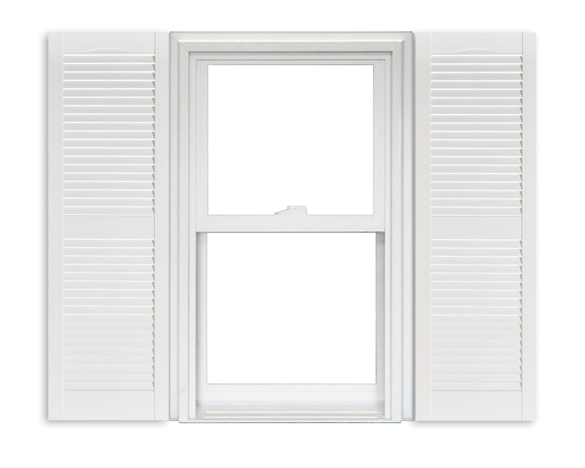 Polaris Open Louver Shutters - 1 Pair