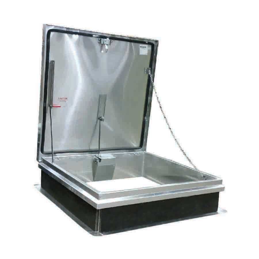 Milcor Aluminum Roof Hatch