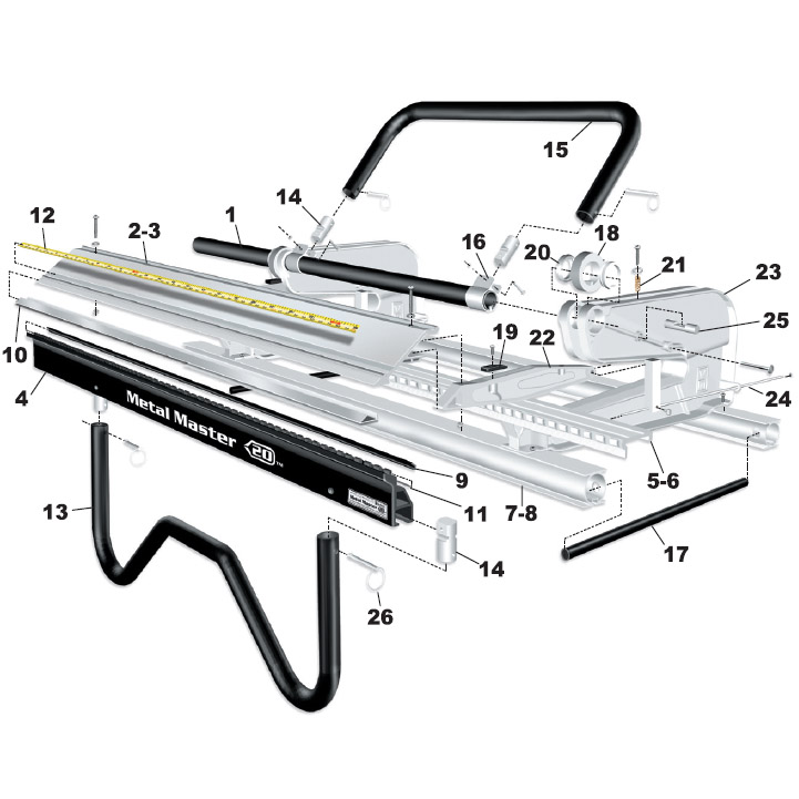 Van Mark Metal Master 20 - 60 Series Replacement Parts