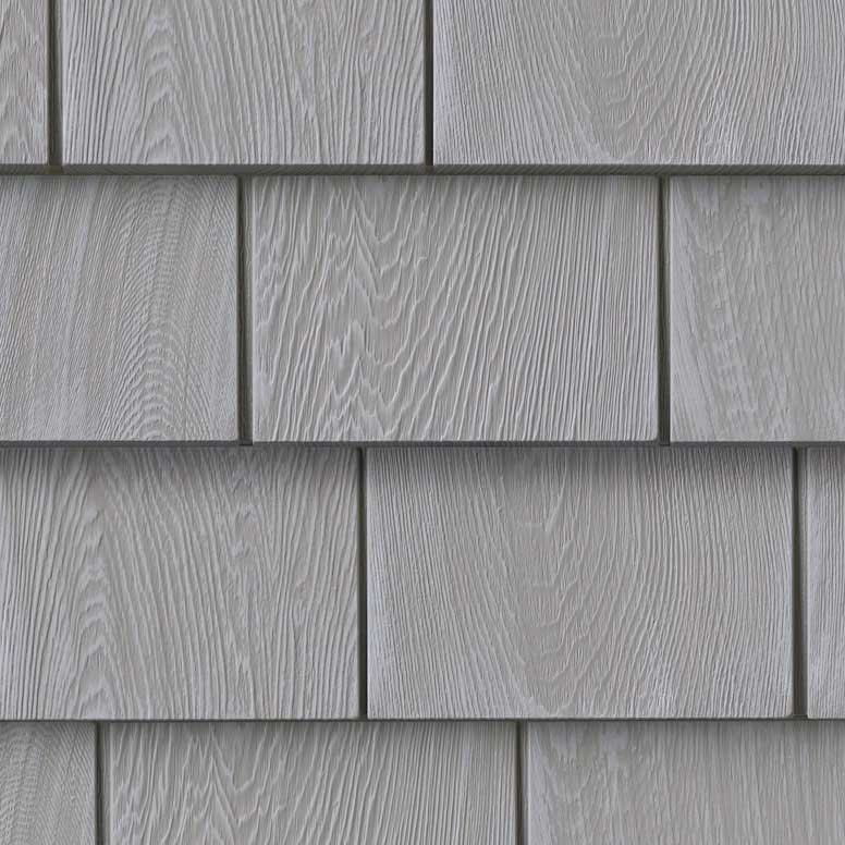 Grayne 5in. White Cedar Shingle Vinyl Siding