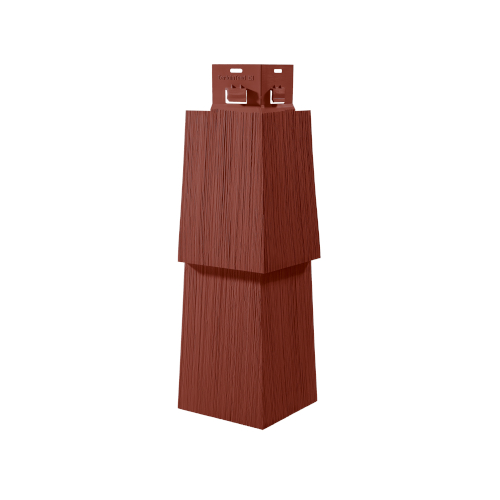 CertainTeed's Cedar Impressions Staggered Mitered Vinyl Corner DBL 7in.