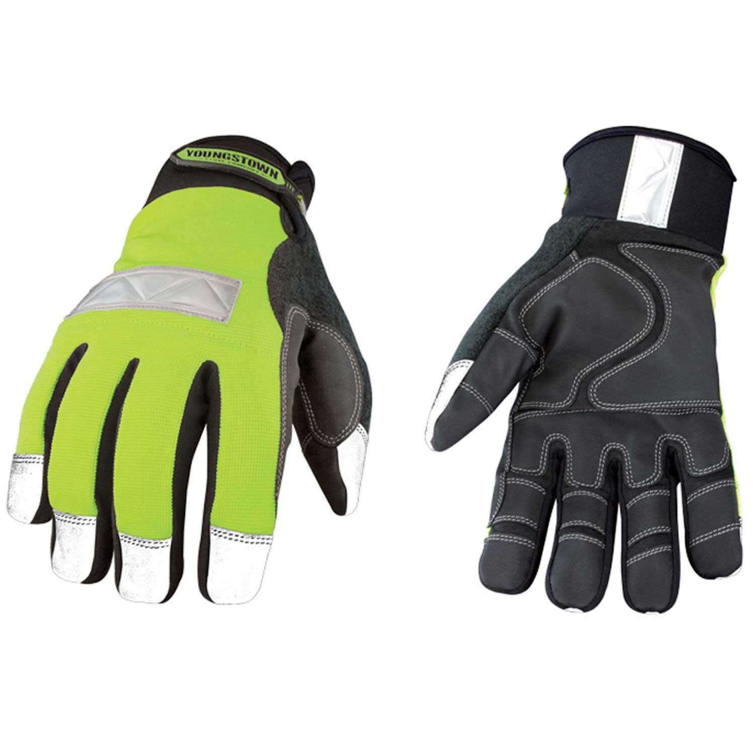 Youngstown Glove Safety Lime HiVis Waterproof Winter Glove