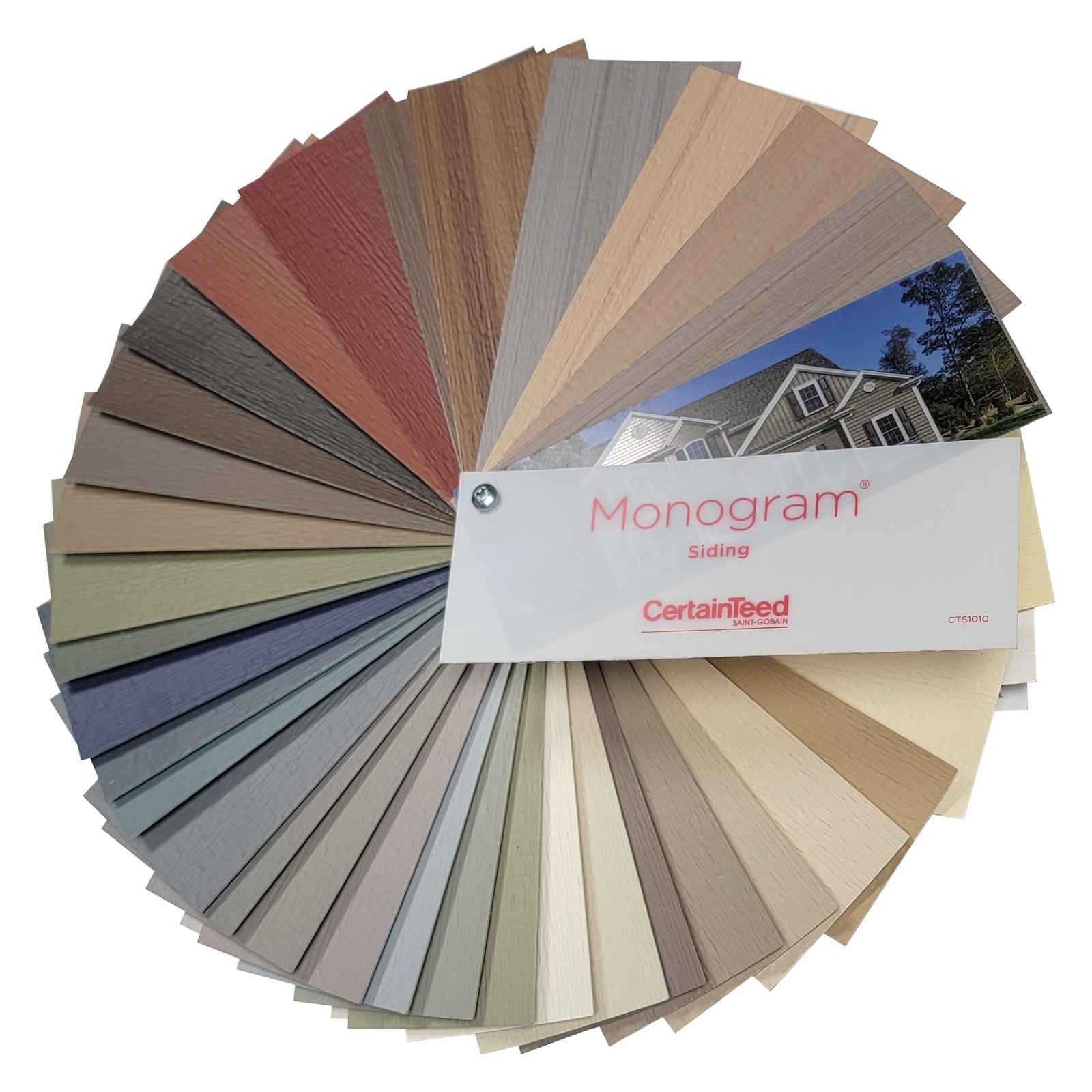 CertainTeed Monogram Vinyl Siding Color Swatch