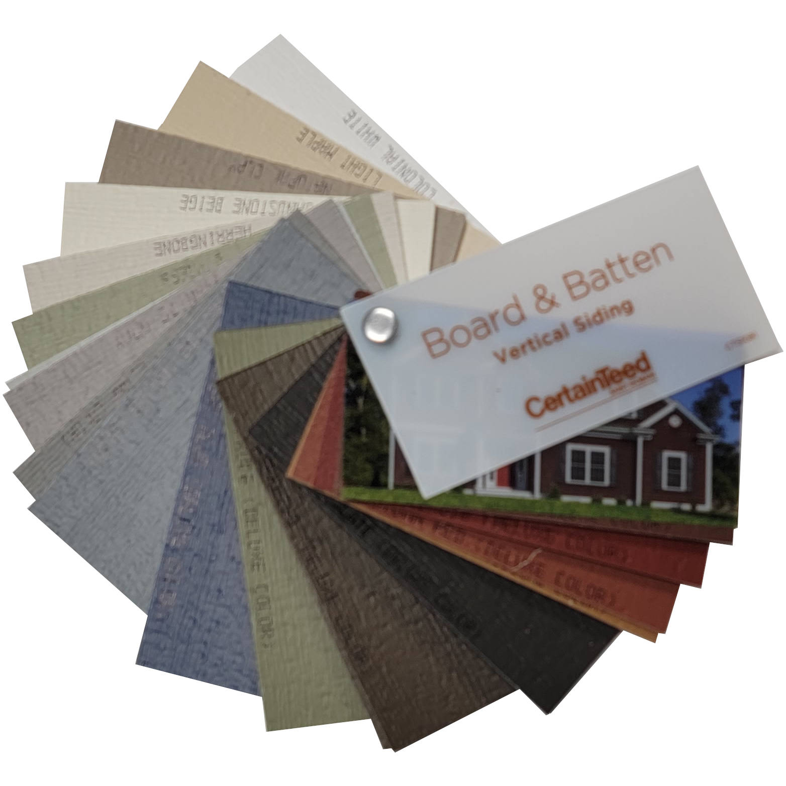 CertainTeed Board and Batten Vinyl Siding Color Swatch